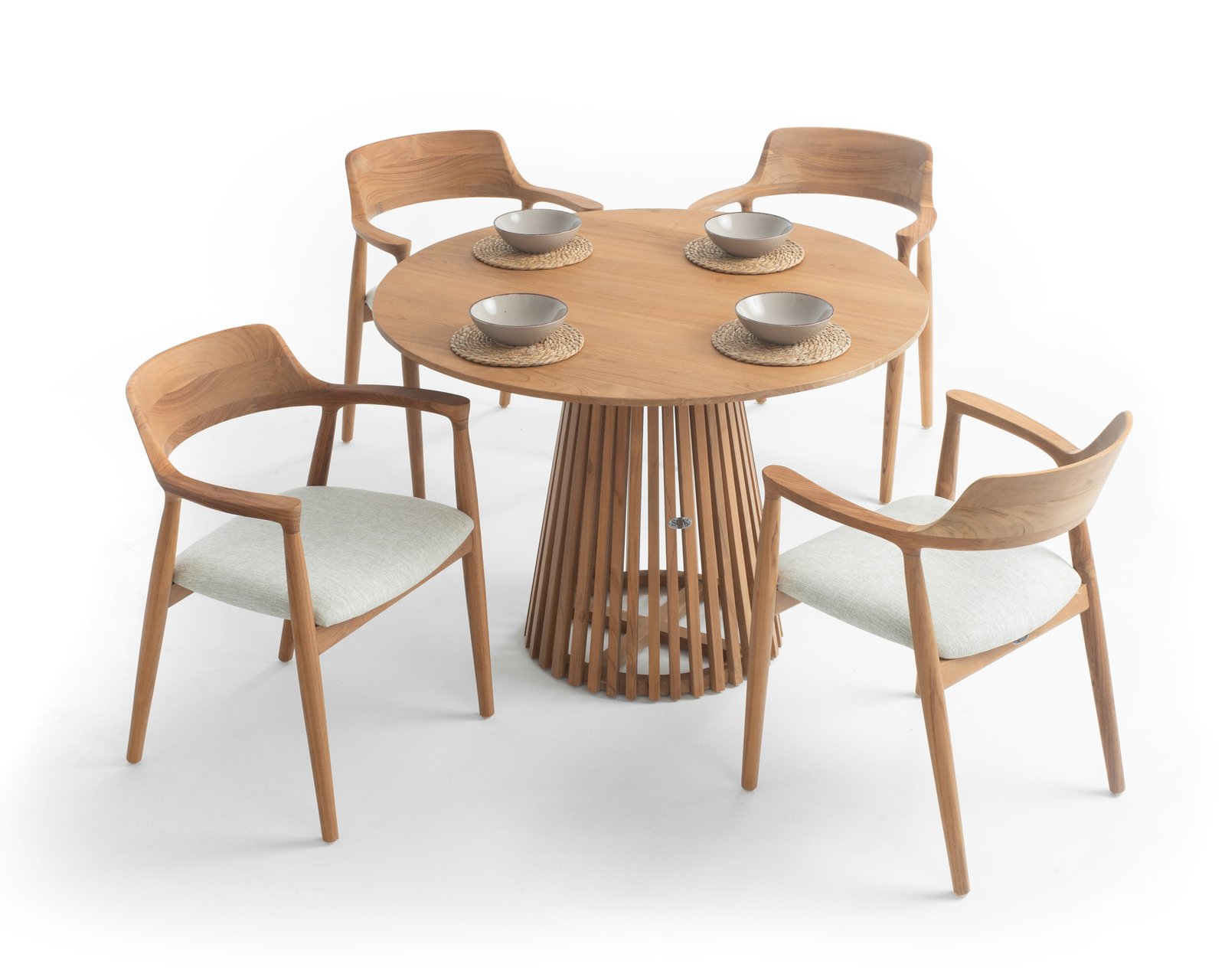 MUSHROOM COFFEE TABLE  &HIROSHIMA CHAIR